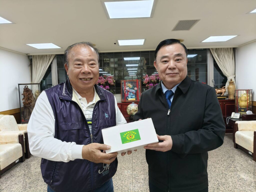 中華民國青溪總會黃茂實理事長拜訪桃園市議會邱奕勝議長